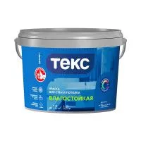 ТЕКС Краска в/д влагостойкая класс ПРОФИ супербелая (1,8л=2,6кг) — фото