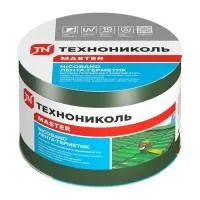 ТЕХНОНИКОЛЬ Лента-герметик самоклеящаяся НИКОБЕНД зеленый 10см х 10м — фото