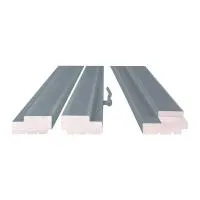 ОЛОВИ Коробка крашеная Серая RAL7040 М8 (782х2084) 38х85мм с фурн. 2 петли (с притвором) — фото