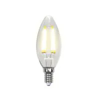 Лампа филаментная LED E14, свеча, 6Вт, 230В, 4000К, нейтральный свет — фото