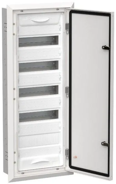 TITAN 5 Корпус металлический ЩРв-60 (1х60) 880х365х130 IP31 белый | TI5-50-V-060-31 | IEK — фото