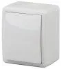Выключатель 11-1401-01 IP54, 10АХ-250В, ОУ, Эксперт, Белый |Б0020669 | ЭРА — фото