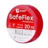 Изолента ПВХ красная 19мм 20м серии SafeFlex | plc-iz-sf-r | EKF — фото