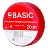 Изолента, класс А (профессиональная), 0.18х19мм, 20 метров, красная EKF Simple | plc-iz-a-r | EKF — фото