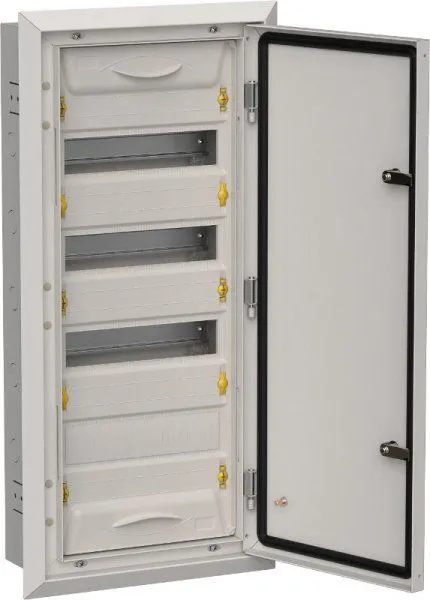 TITAN 5 Корпус металлический ЩРв-48 (1х48) 755х365х130 IP31 серый | TI5-50-V-048-31-7035 | IEK — фото