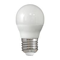 Лампа светодиодная LED E27, шар, 8Вт, 230В, 4000К, нейтральный свет — фото