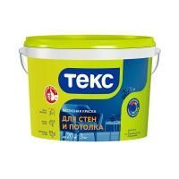 ТЕКС Краска в/д для стен и потолка класс УНИВЕРСАЛ (3кг) — фото