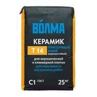 ВОЛМА Керамик (25кг) клей для керамической плитки внутри и снаружи помещений — фото