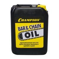 CHAMPION Масло минеральное SAE-30 всесезонное для пильных цепей и шин (5л)