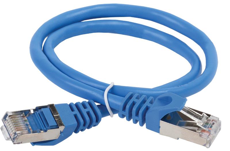 Коммутационный шнур (патч-корд), кат.5Е FTP, 0,5м, синий | PC03-C5EF-05M | ITK