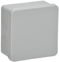 Коробка распределительная КМ42455 о/п 100х100х50мм IP67 8 вв. серая | UKO21-100-100-050-K41-66 | IEK — фото