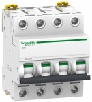 Выключатель автоматический четырехполюсный iC60L 63А C 15кА | A9F94463 | Schneider Electric — фото