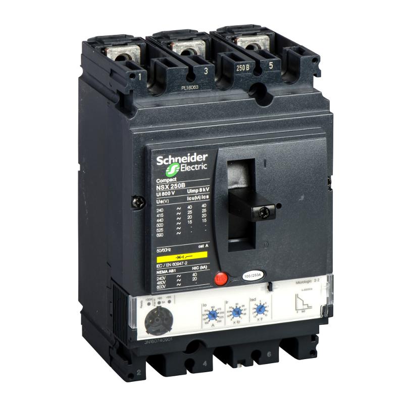 3П3Т АВТ. ВЫКЛ. MICR. 2.2 40A NSX100B | LV429777 | Schneider Electric