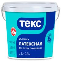 ТЕКС Шпаклевка латексная класс ПРОФИ (1,5кг) — фото