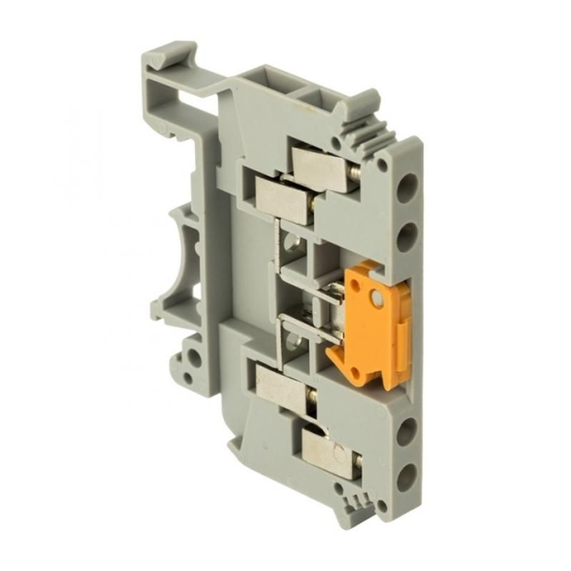 Колодка клеммная двойная измерительная JXB-4/35 тип K серая EKF PROxima | plc-jxb-2-4/35K-gy | EKF — фото