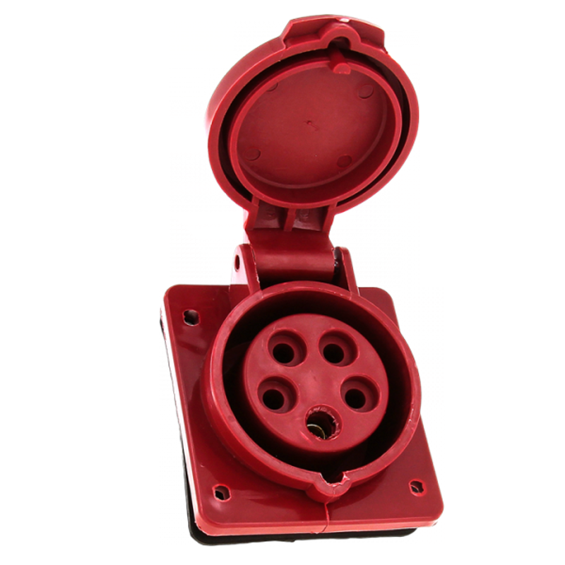 Розетка стационарная внутренняя 425 3Р+РЕ+N 32А 380В IP44 EKF PROxima | ps-425-32-380 | EKF — фото