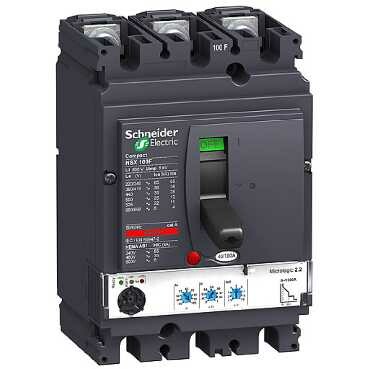 3П3Т АВТ. ВЫКЛ. MICR. 2.2 40A NSX100B | LV429777 | Schneider Electric — фото