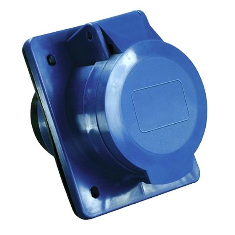 Розетка стационарная внутренняя 423 2Р+РЕ 32А 220В IP44 EKF PROxima | ps-423-32-220 | EKF — фото
