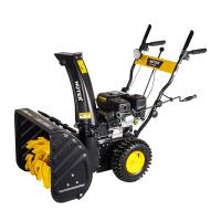HUTER Снегоуборщик бензиновый SGC 4800E 212см3, 7л/с, 56/54см, до 15м, LED фара, электростартер,77кг — фото