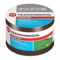 ТЕХНОНИКОЛЬ Лента-герметик самоклеящаяся НИКОБЕНД коричневый 10см х 10м — фото