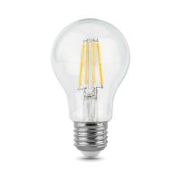ГАУСС Black Лампа филаментная LED E27, груша, 10Вт, 230В, 4100К, нейтральный свет — фото