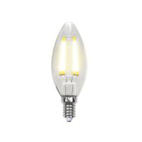 Лампа филаментная LED E14, свеча, 6Вт, 230В, 4000К, нейтральный свет — фото