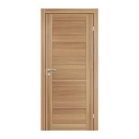 ОЛОВИ Полотно экошпон Аризона Дуб Золотистый глухое М10 (920х2000) с замком 2014 (с притвором) — фото