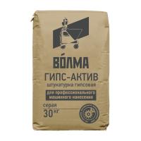 ВОЛМА Гипс-Актив (30кг) штукатурка гипсовая для профессионального машинного нанесения — фото