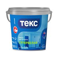 ТЕКС Краска в/д для потолка класс ПРОФИ супербелая (0,9л=1,3кг) — фото