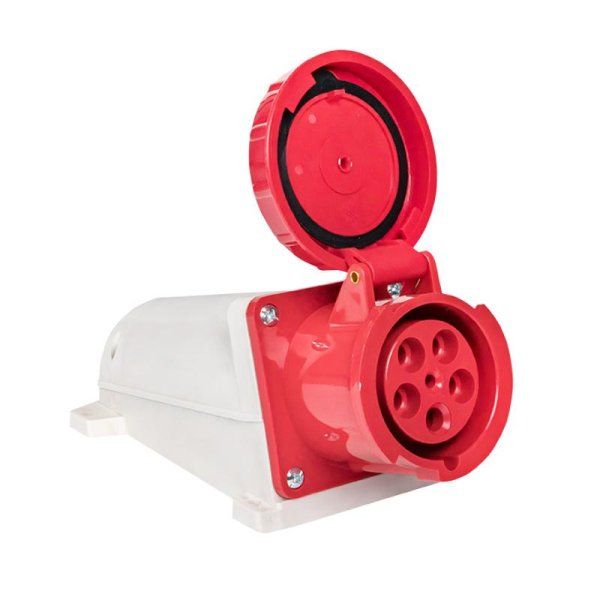 Розетка стационарная наружная 145 3Р+РЕ+N 125А 380В IP67 EKF PROxima | ps-145-125-380 | EKF — фото
