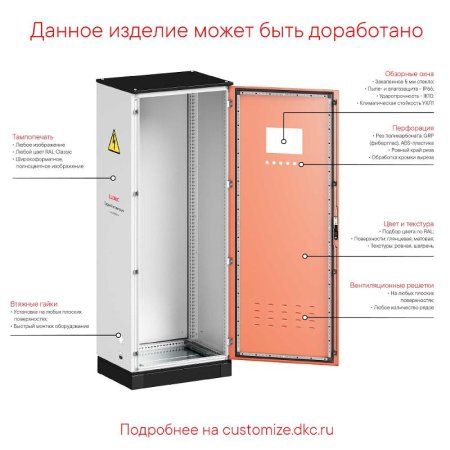 Комплект панелей цоколя, Ш/Г=400 мм, В=100 мм, 1 кмп = 2 шт. | R5NFPB40 | DKC — фото