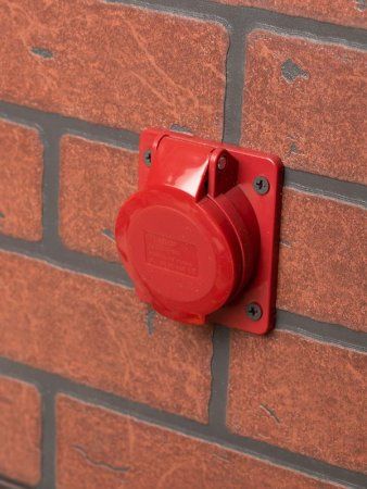 Розетка стационарная внутренняя 415 3Р+РЕ+N 16А 380В IP44 EKF PROxima | ps-415-16-380 | EKF — фото