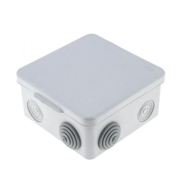 Коробка распределительная КМР-030-031 с крышкой наружная (85х85х40) 8 мембранных вводов IP54 EKF PROxima | plc-kmr-030-031 | EKF — фото