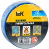 Изолента 0,13х15 мм синяя 10 метров | UIZ-13-10-10M-K07 | IEK — фото