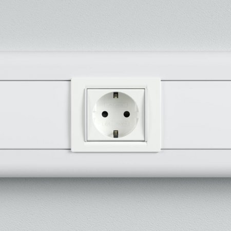 Розетка со шторками з/к 2мод. 16А IP20 белая Viva  | 45005 | DKC — фото