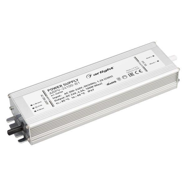 Блок питания ARPV-24100-B1 (24V, 4,2A, 100W) | 028788 | Arlight — фото