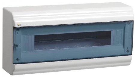 Корпус пластиковый навесной на 18 модулей ЩРН-П-18 IP41 (190х398х100мм) PRIME | MKP82-N-18-41-10 | IEK — фото