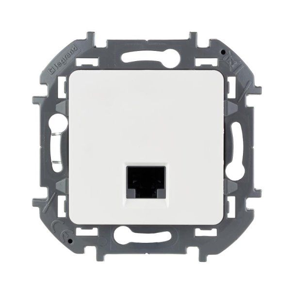 Inspiria Белый Розетка компьютерная RJ45 С/У категория 5e UTP | 673825 | Legrand — фото