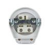Разъем РШ-ВШ 32А 250В 2P+PE (СУ) пластиковый бел. EKF PROxima | AS-250-H-02 | EKF — фото