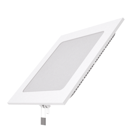 Светильник светодиодный встраиваемый ультратонкий квадратный IP20 12W 4100K | 940111212 | Gauss — фото