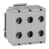 Клемма силовая вводная тройная КСВ 16-50 серая EKF PROxima |  plc-kvs3-16-50-grey |  EKF — фото