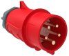 Вилка переносная ССИ-025 32А-6ч/200/346-240/415В 3Р+РЕ+N IP44 MAGNUM | PSN02-032-5 | IEK — фото