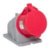 Розетка стационарная наружная 124 3Р+РЕ 32А 380В IP44 EKF PROXIMA | ps-124-32-380-PRO | EKF — фото