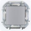 Inspiria Алюминий Переключатель проходной 1-клавишный С/У без рамки IP44 | 673672 | Legrand — фото