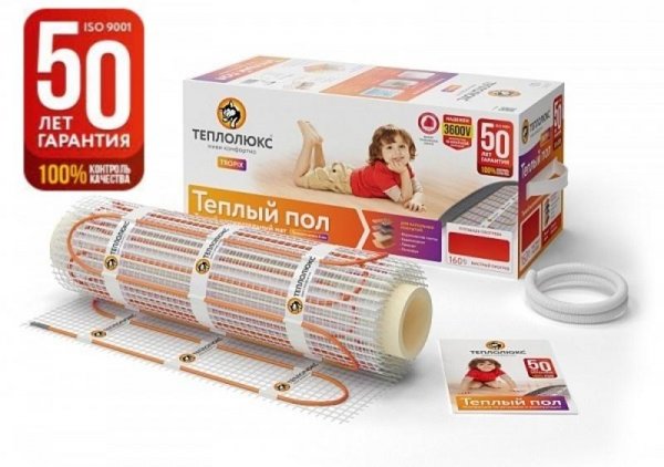 Мат нагревательный "Теплолюкс" Tropix МНН 240 Вт/1,5 кв.м | 100035712700 | Теплолюкс — фото