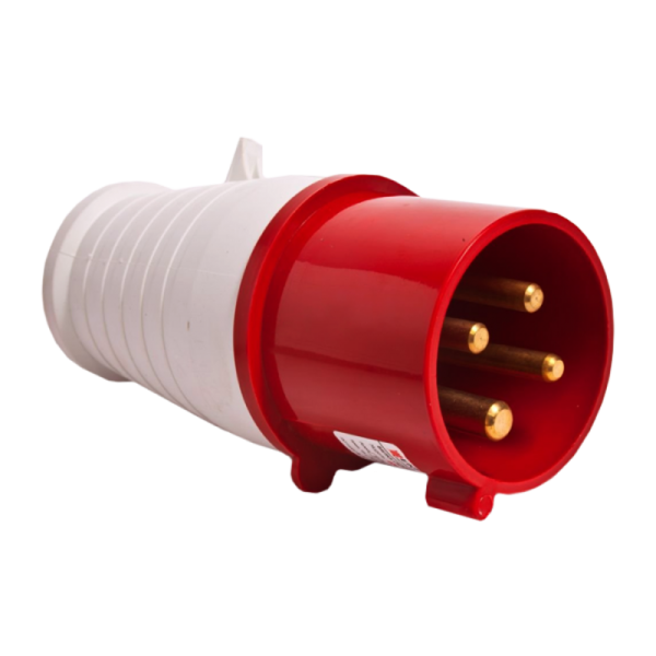Вилка переносная 014 3Р+РЕ 16А 380В IP44 EKF PROxima | ps-014-16-380 | EKF — фото