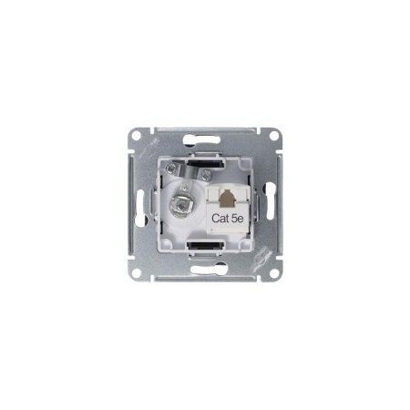 AtlasDesign Грифель Розетка 2-ая комп+TV, RJ45+TV, кат.5E, механизм | ATN000789 | SE — фото