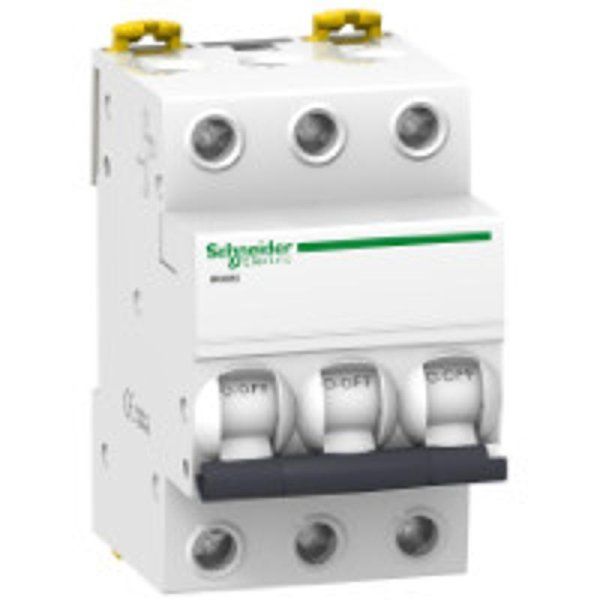 Выключатель автоматический трехполюсный iK60 6А C 6кА | A9K24306 | Schneider Electric — фото