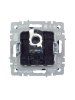 BRITE Розетка компьютерная RJ45 кат.5E РК10-БрЧ черный | BR-K10-1-K02 | IEK — фото