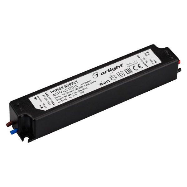 Блок питания ARPV-LV12018 (12V, 1.5A, 18W) | 022486 | Arlight